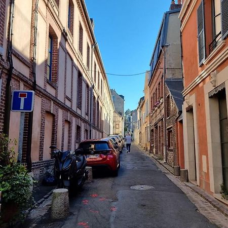 Les Chabannettes - Maisonette & Terrace 2P - Heart Of Honfleur Buitenkant foto